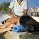 Massage am Strand